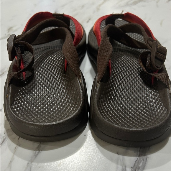 Chaco Women's Sandals in Brown and Red - Picture 8 of 9
